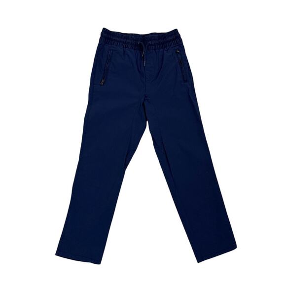 Gap Kids Navy Blue Lined Drawstring Athletic Joggers Size Medium (10/12) - Picture 1 of 4